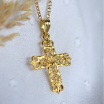 Pendentif Croix Filigrane