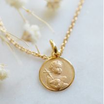 Médaille de baptême Mini Saint Jean Baptiste