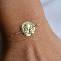 Médaille Douce Mère Or - En Or - Laudate