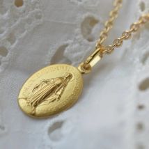 Médaille miraculeuse - Vierge des pauvres - En - Laudate