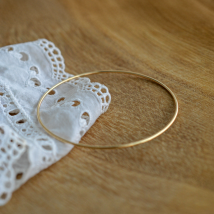 Bracelet jonc doré Garance - En Or - Laudate