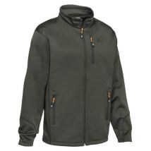 Sweatshirt zippé - percussion kaki - m