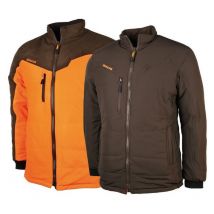 Blouson réversible thermo-hunt orange/marron - 435 - somlys l