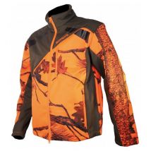 Veste camo orange newtek softshell sherpa - 418 - somlys 4xl