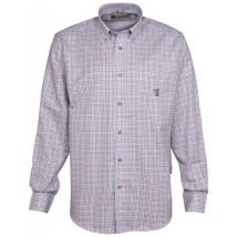 Chemise petits carreaux - percussion rouge - xl