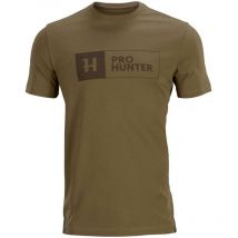 T-shirt pro hunter manches courtes - harkila kaki - s