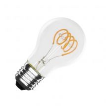 LED Lamp Filament E27 4W 200 lm Dimbaar A60 Espiral -Warm Wit 2000K - 2500K