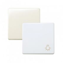 Drukknop Schakelaar Simple met Licht Knop Simon 27 Play 27151 -Wit