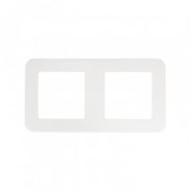 Frame PC 2 Modules voor Classic Schakelaars -Wit
