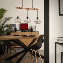 Hanglamp Metaal Sardo 3 Spots -Wit