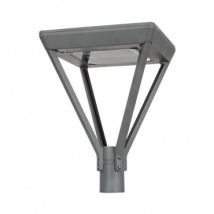 Openbare Verlichting Aventino Vierkant LED 60W LUMILEDS PHILIPS Xitanium Programmeerbaar 5 Stappen -Verschillende opties
