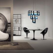 Hanglamp SLAMP La Lollo XL Suspension -overgangskleur