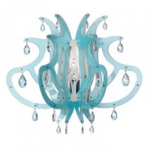 Wandlamp SLAMP Medusa Wall -Blauw