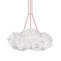 Hanglamp SLAMP Veli Trio Suspension Couture -Rood