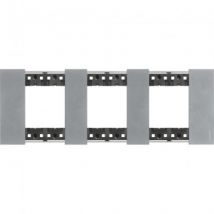 Afdekplaat 2 x 3 Metalen Modulen BTicino Living Now KA4802M3_ -Verschillende opties