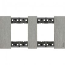 Afdekplaat 2 x 2 Metalen Modulen BTicino Living Now KA4802M2_ -Verschillende opties