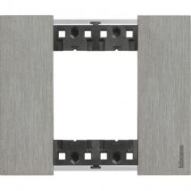 Afdekplaat 2 Metalen Modulen BTicino Living Now KA4802N_ -Verschillende opties