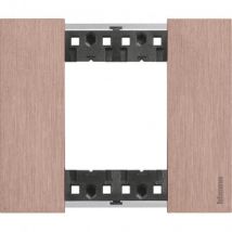 Afdekplaat 2 Metalen Modulen BTicino Living Now KA4802N_ -Verschillende opties