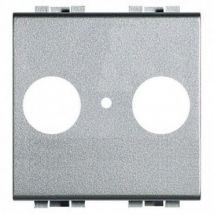 Universele Fronten TV/R-SAT 2 Modules BTicino Living Light NT4212 -Tech