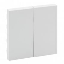 Knop voor dubbel schakelmechanisme LEGRAND Niloé Step 864_05 -Wit