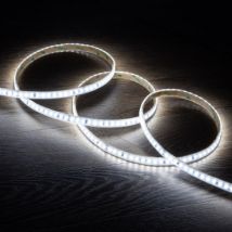 LED Strip Dimbaar Zelfregulerend 220V AC 120 LED/m Koel Wit IP65 High Lumen in te korten om de 10 cm Breedte 12mm -Verschillende opties