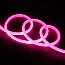 Neon LED Strip Rond Dimbaar Flexibel 360 220V AC 120 LED/m IP67 rose op Maat om de 100cm -Verschillende opties