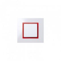 Frame met Sierstuk 1 Elemento SIMON 27 Play -Rood