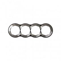 Frame Rond 4 Elementen SIMON 88 88640 -Acero