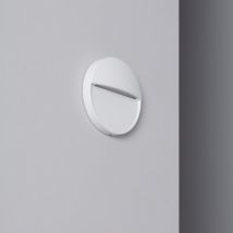 Wandlamp Jade van aluminium Rond LED 4W Wit -Helder wit 4000K