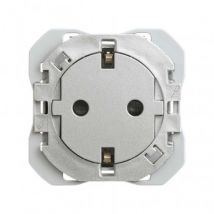 Basis Contactdoos Clean Schuko SIMON 270 20000434 -Aluminium