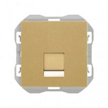 Afdekking voor contactdoos RJ45 SIMON 270 20000187 -Goud
