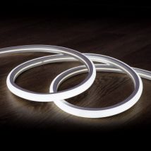 LED Neon Strip 7,5 W/m Dimbaar 220V AC 100 LED/m Halfrond 180o Koelwit IP67 te knippen om de 100 cm -Verschillende opties