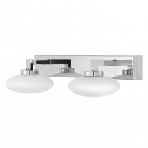 LED Wandlamp Dubbel 12W voor de badkamer spiegel IP44 LEDVANCE 4058075573963 -Zilver