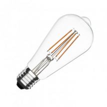 LED Lamp Filament E27 6W 540 lm ST64 -Helder Wit 4000K - 4500K