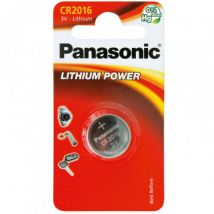 Blisterverpakking 1 Lithium batterij 3V PANASONIC CR-2016EL/1B -3 V