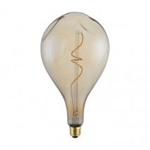 LED Lamp Filament E27 5W 250 lm A165 Dimbaar XXL Bumped Pera -Warm wit 2000K