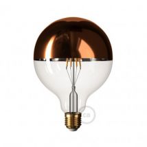 LED Lamp Filament E27 G125 7W 806lm Dimbaar Creative-Cables CBL700175 -Koper