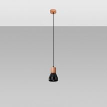 Hanglamp Qubic Beton SOLLUX -Zwart