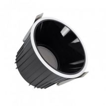 Downlight LED 40W Rond (UGR15) LuxPremium IP65 LIFUD Zaagmaat Ø 150 mm -Helder wit 4000K