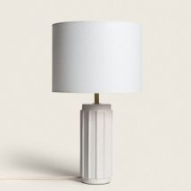 Tafellamp van keramiek Corbusier -Wit