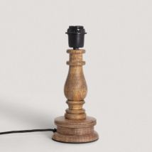 Tafellampvoet van Hout Chess ILUZZIA -Madera