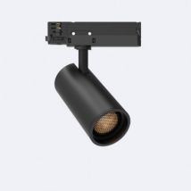 LED Track Spot Driefasig 20W Fasano Anti-verblinding No Flicker Dimbaar Zwart -Warm Wit 3200K