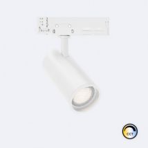 LED Track Spot Driefasig 30W Fasano Anti-verblinding CCT No Flicker Dimbaar Wit -Reguleerbaar (2700K-3200K-4000K)