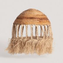 LampenKap voor Hanglamp Rotan en Ramie Sibu ILUZZIA -Natuurlijk