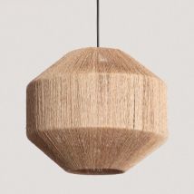 Hanglamp Jute Outdoor Calliope ILUZZIA -Zwart voor buiten