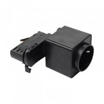 F-Type "Schuko" aansluiting Zwart