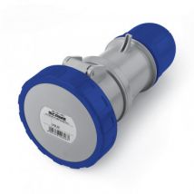 Industriële connector IP66 Optima SCAME 32A met klep 2P + TT