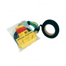 3M Scotchflex haak en lus klittenband voor het vastmaken van draden 20mm x 10m 3M 7000033355-N Zwart