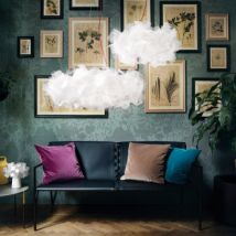 Hanglamp SLAMP Clizia Suspension Large Pixel Rood