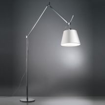 Staande lamp Tolomeo Mega met Schakelaar ARTEMIDE Aluminium